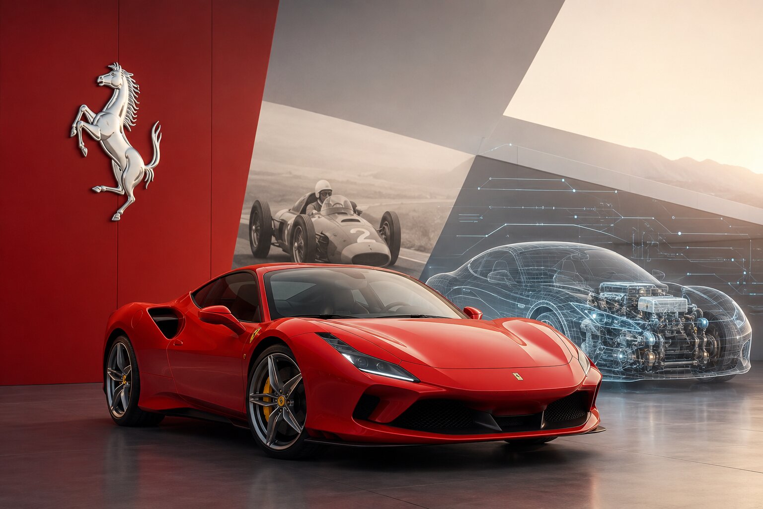Perkembangan Ferrari dalam Integrasi Teknologi AI pada Mobil Sport Modern dan Dampaknya terhadap Transformasi Industri Otomotif Global