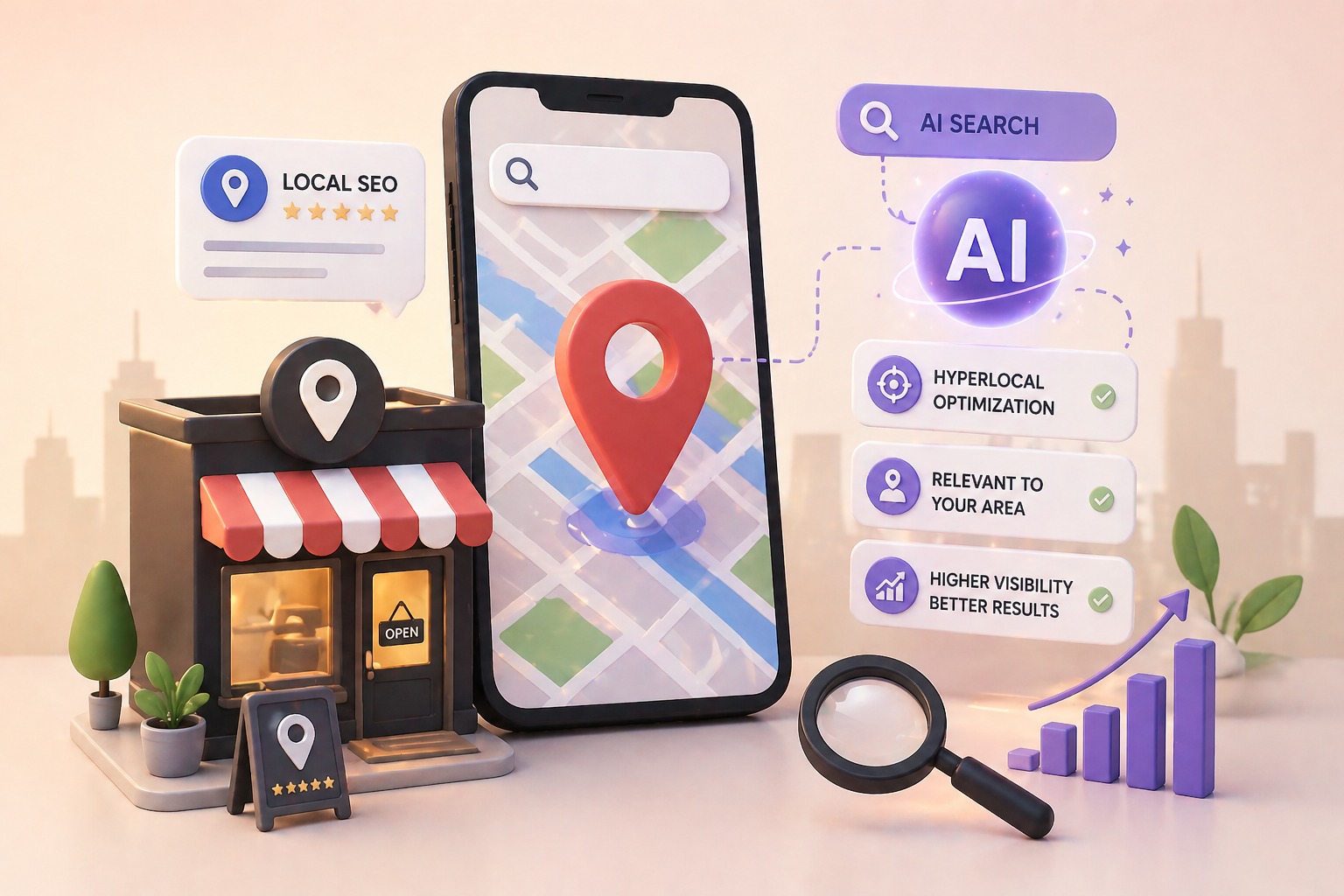 Strategi AI Hyperlocal Search Experience Optimization untuk Meningkatkan Kepuasan Pengguna SEO Lokal di Era 2026