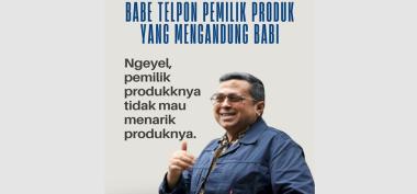 Kepala BPJPH Haikal Hassan